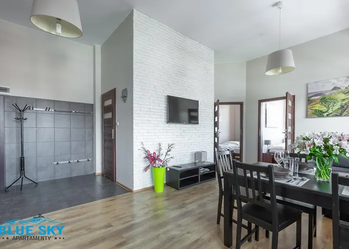 Blue Sky - Apartamenty W Centrum, Blisko Deptaka, Restauracji I Atrakcji Karpacza - Obroncow Pokoju 1D