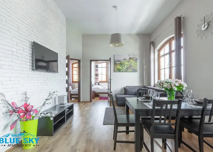 Blue Sky - Apartamenty W Centrum, Blisko Deptaka, Restauracji I Atrakcji Karpacza - Obroncow Pokoju 1D